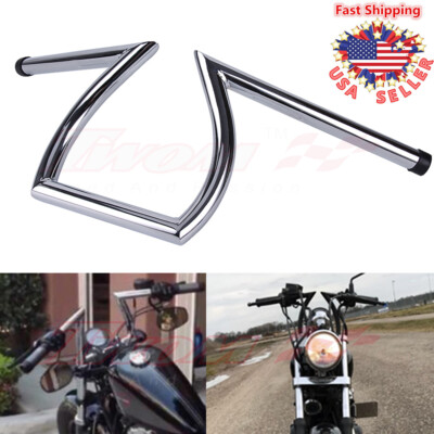 Universal 1'' Z Bar Drag Bars Handlebar For Harley Sportster Softail Bobber Bikes