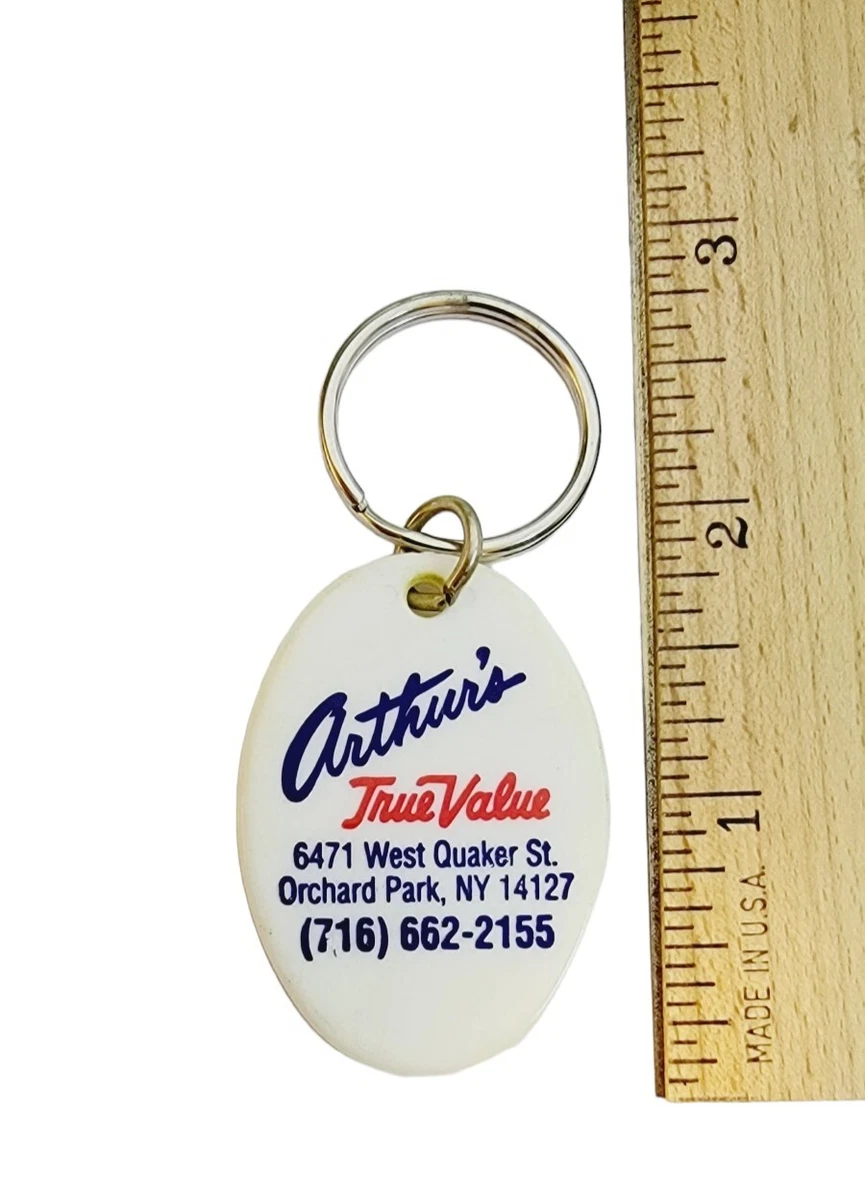 Arthur s True Value Keychain Orchard Park NY Vintage Hardware