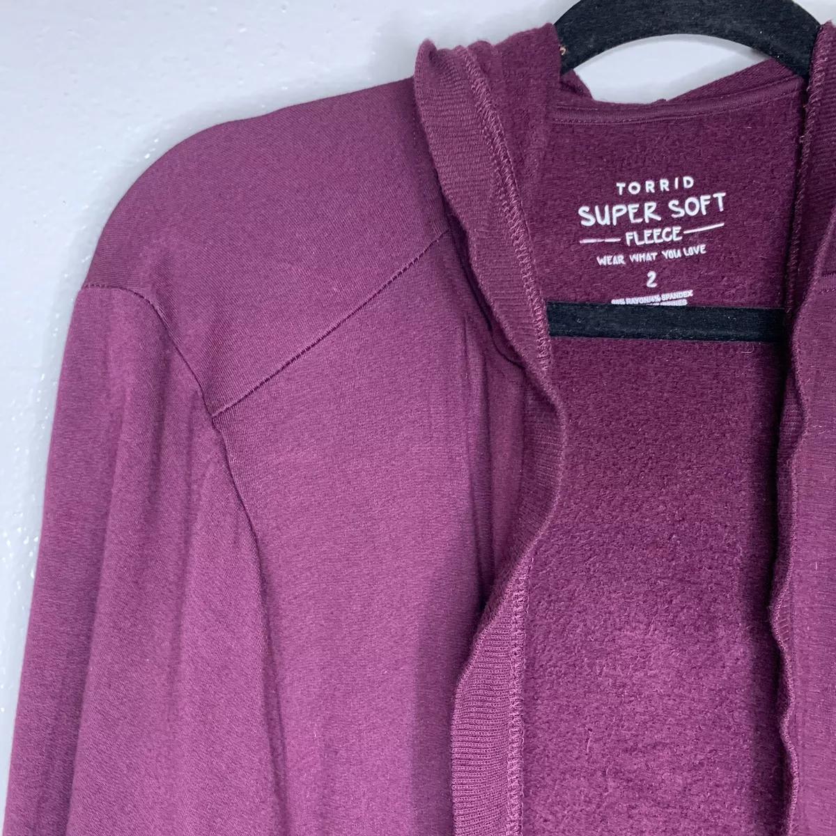 Soft fleece cardigan store
