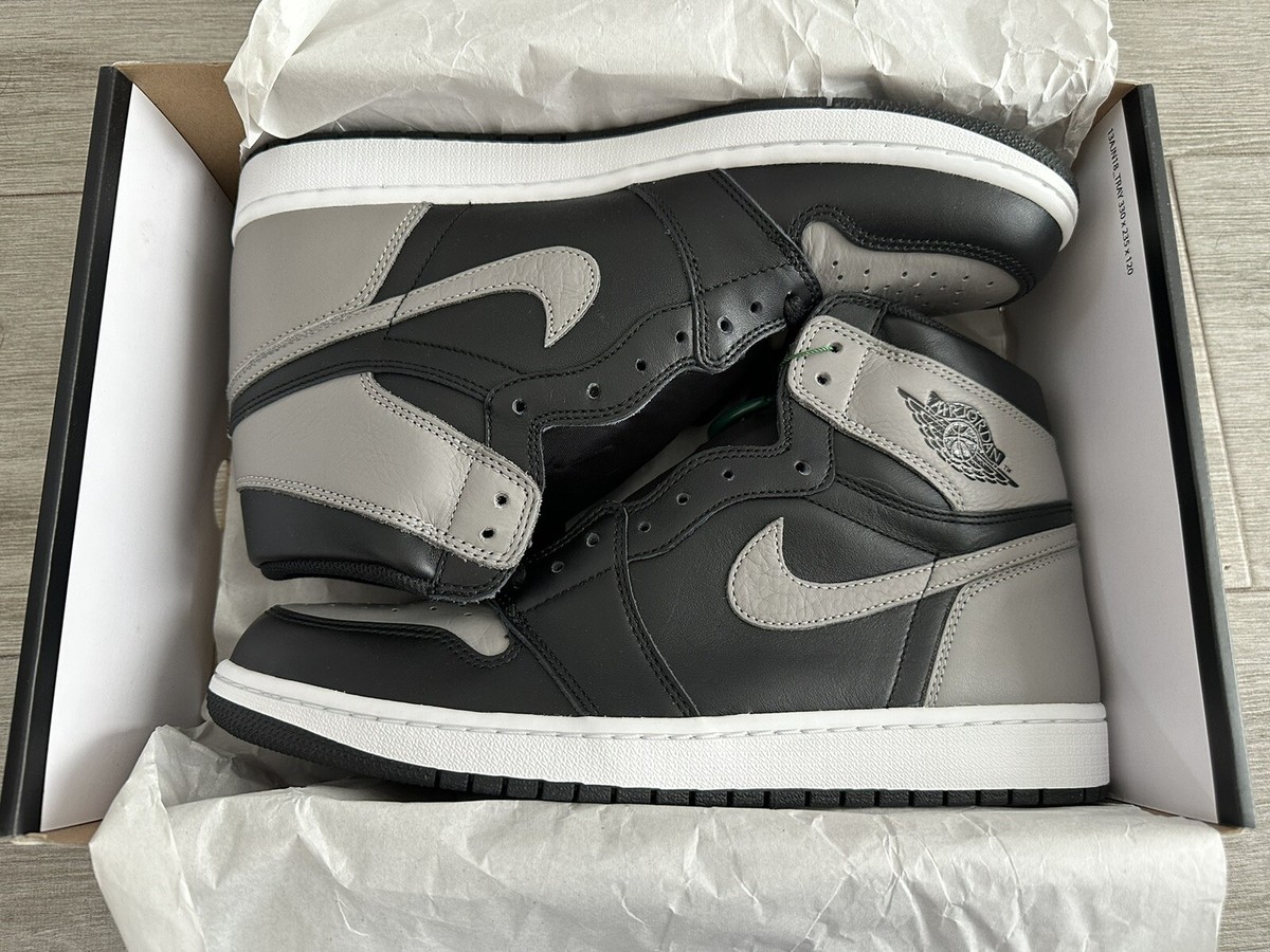2018 Air Jordan 1 Retro High OG Shadow 555088-013 Black  display picture 1