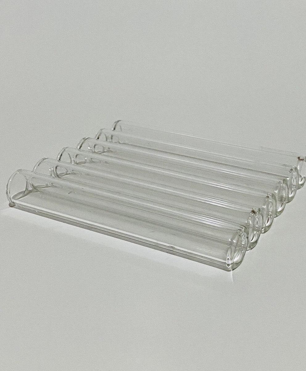 6-Pack Of Premium Borosilicate Glass Tubes – 16mm OD X 10mm ID X 2.7mm Wall, 6 Inches Long