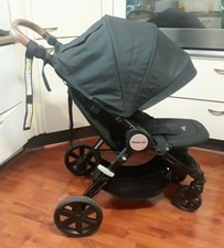 steelcraft ez fold stroller navy