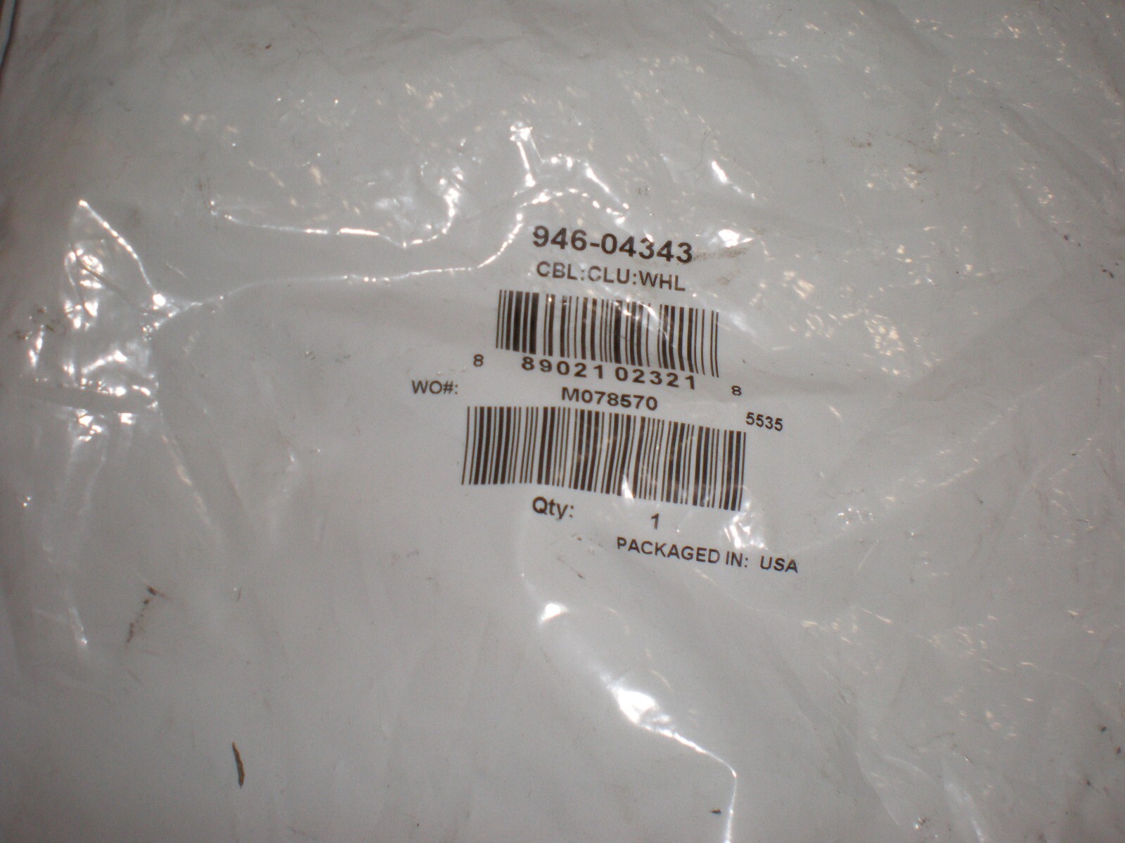 Craftsman Sears Genuine Drive Control Cable Replacement Part 946-04343