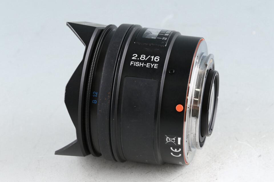 Sony 16mm F/2.8 Fish-Eye Lens for Sony AF #44899 G32 | eBay Sony 16mm F/2.8 Fish-Eye Lens for Sony AF #44899 G32 | eBay