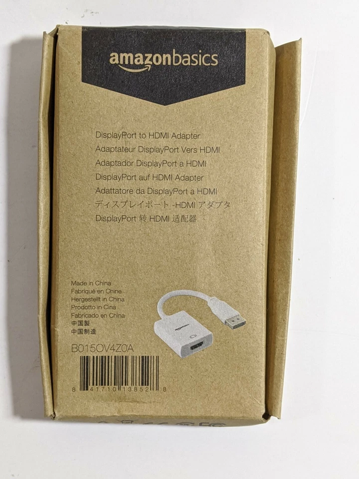 Amazon Basics Adapter Mini DisplayPort Male to HDMI Female - Image 4 of 4