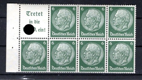 Dr-Zusdr. Hbl96 Flawless MNH Unstamped Binder Sheet (BA7175