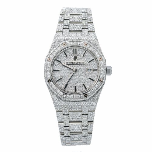 AUDEMARS PIGUET ROYAL OAK LADY SILBER DAMENUHR - 67651