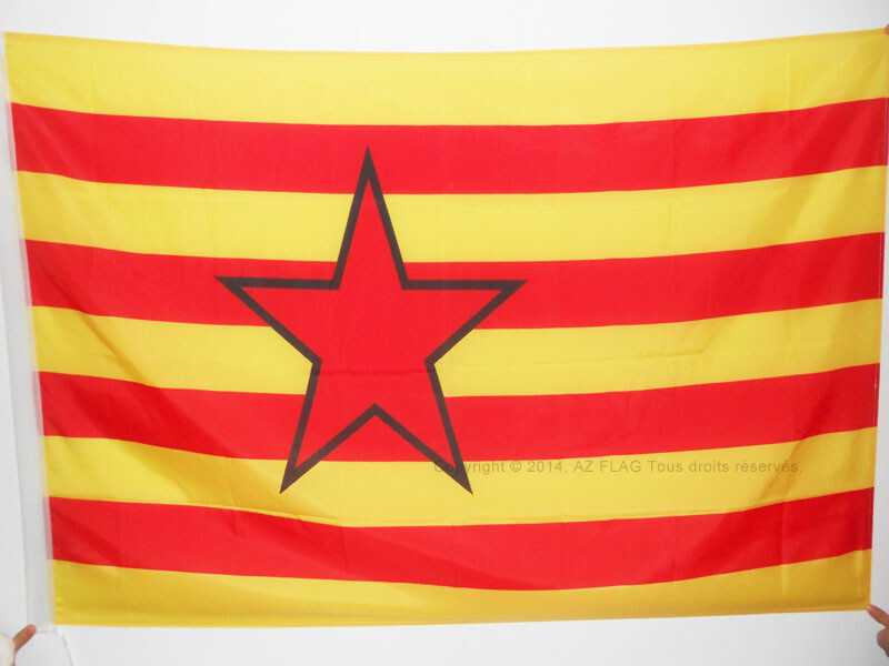 Drapeau Aragonie nationaliste 150x90cm résistant aux UV pour pavoisement extérieur