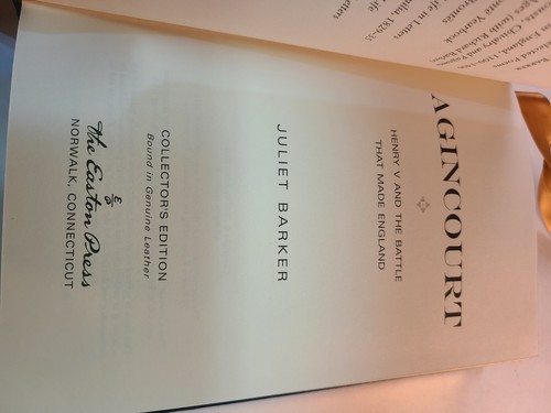 Agincourt: Henry V and the Battle That Made England - Juliet Bark - Easton Press - Picture 6 of 9