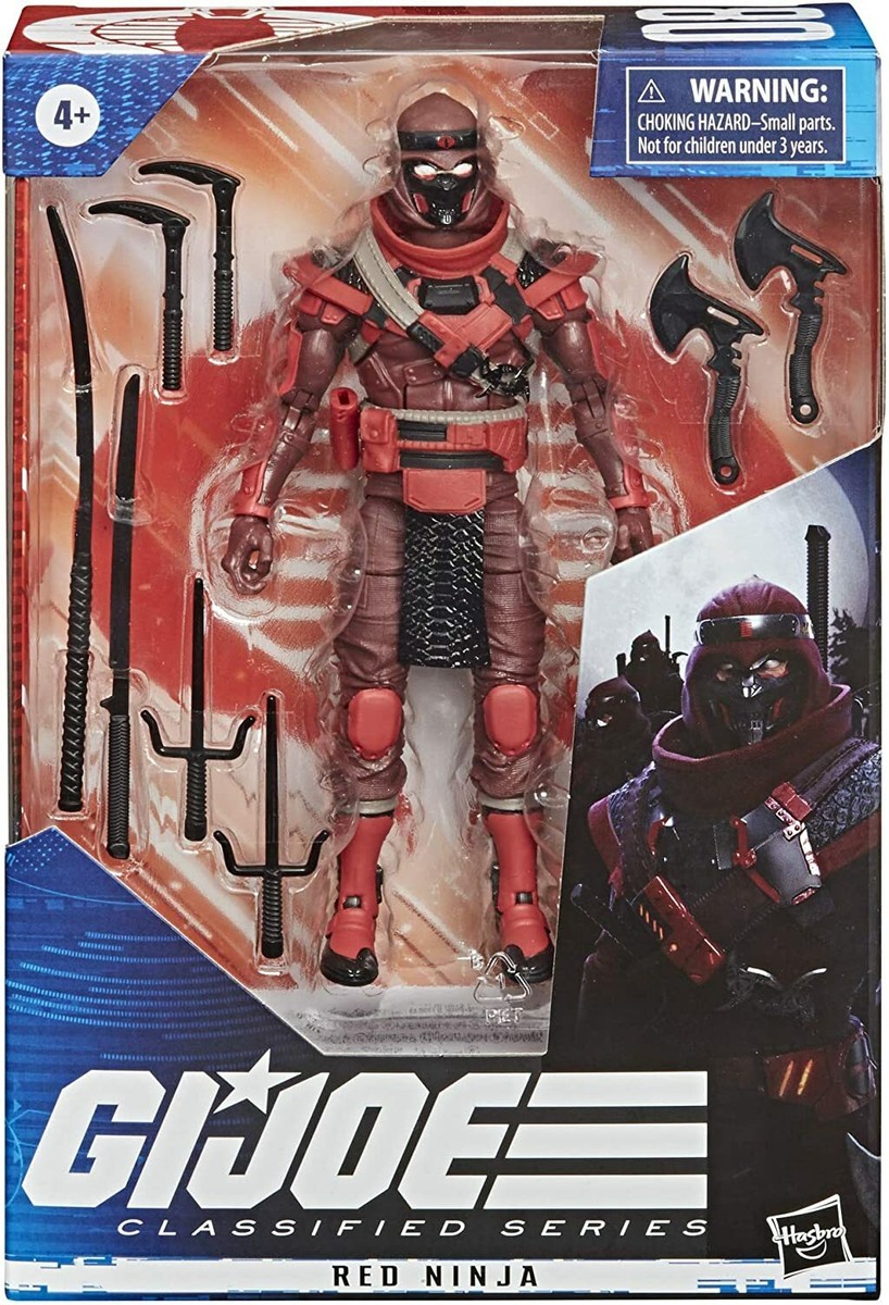 Marvel Legends The Hand Ninja & RED NINJA GI JOE Classified Marvel Legends The Hand Ninja & RED NINJA GI JOE Classified