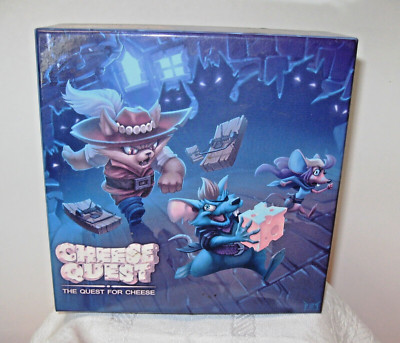 White Toe Games: The Quest for Cheese Board Game - Lots of Fun