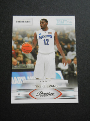 2009-10 Prestige Draft Picks Light Blue /999 Tyreke Evans #180 Sacramento Kings