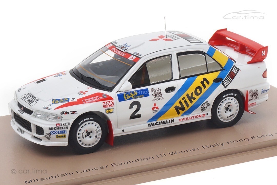 Mitsubishi Lancer EVOLUTION III Winner Rallye Hong Kong 1995 Mitsubishi Lancer EVOLUTION III Winner Rallye Hong Kong 1995