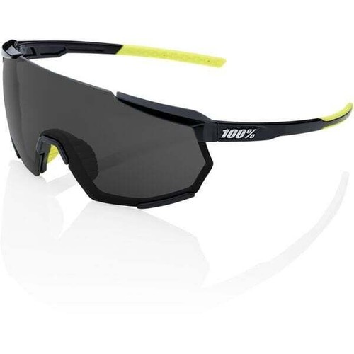 100% Brille Racetrap 3.0 Schwarz Rauchglas
