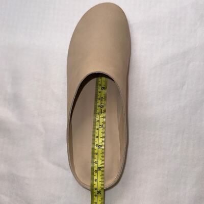 Lauren Manoogian Raw Vault Mules Slides Putty Natural  display picture 1