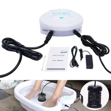 Ionic Detox Foot Bath Spa Machine Portable Salon Ion Aqua Foot Bath Beauty Kit!