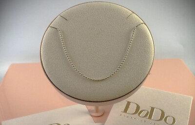 Dodo Kette ''Bollicine'' 925 Silber 50cm  Ref. DCB1000