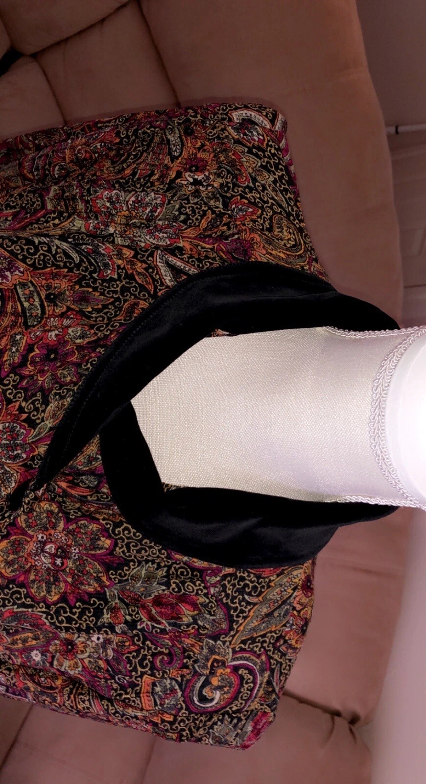 Abito midi VINTAGE VALENTINO stampa paisley TG 10