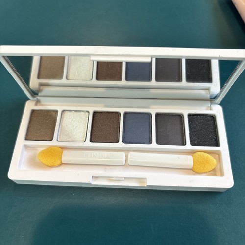 Clinique + Jonathan Adler Make Up Bag Eye Shadow Punch Pop Lipstick Moist Surge - Picture 7 of 10