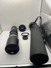 Vivitar Optomax Tele-Auto 400mm f/6.3 M42 Screw Mount Objektiv + Tasche