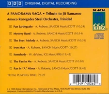 AMOCO RENEGADES - PANORAMA SAGA: TRIBUTE TO JIT SAMAROO NEW CD