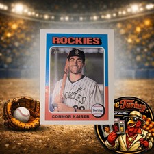 2024 Connor Kaiser Rookie Card Topps Heritage 