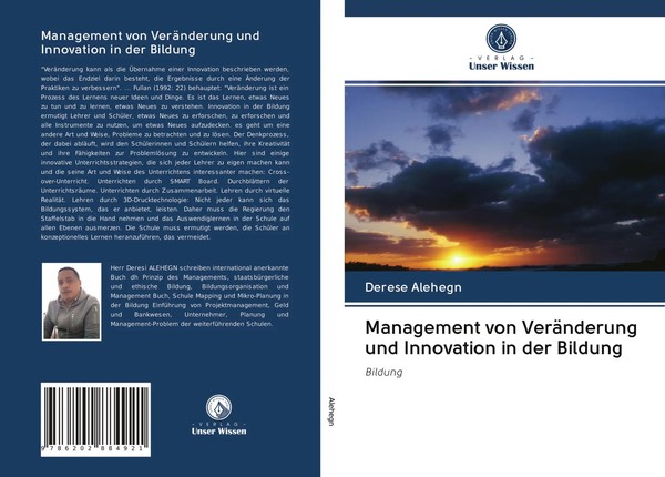 Derese Alehegn | Management Von VeräNderung Und Innovation In Der Bildung | Buch-image