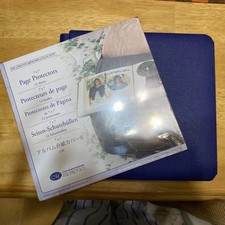 Creative Memories 7x7 Blue Album w/12 pages  12 Protectors