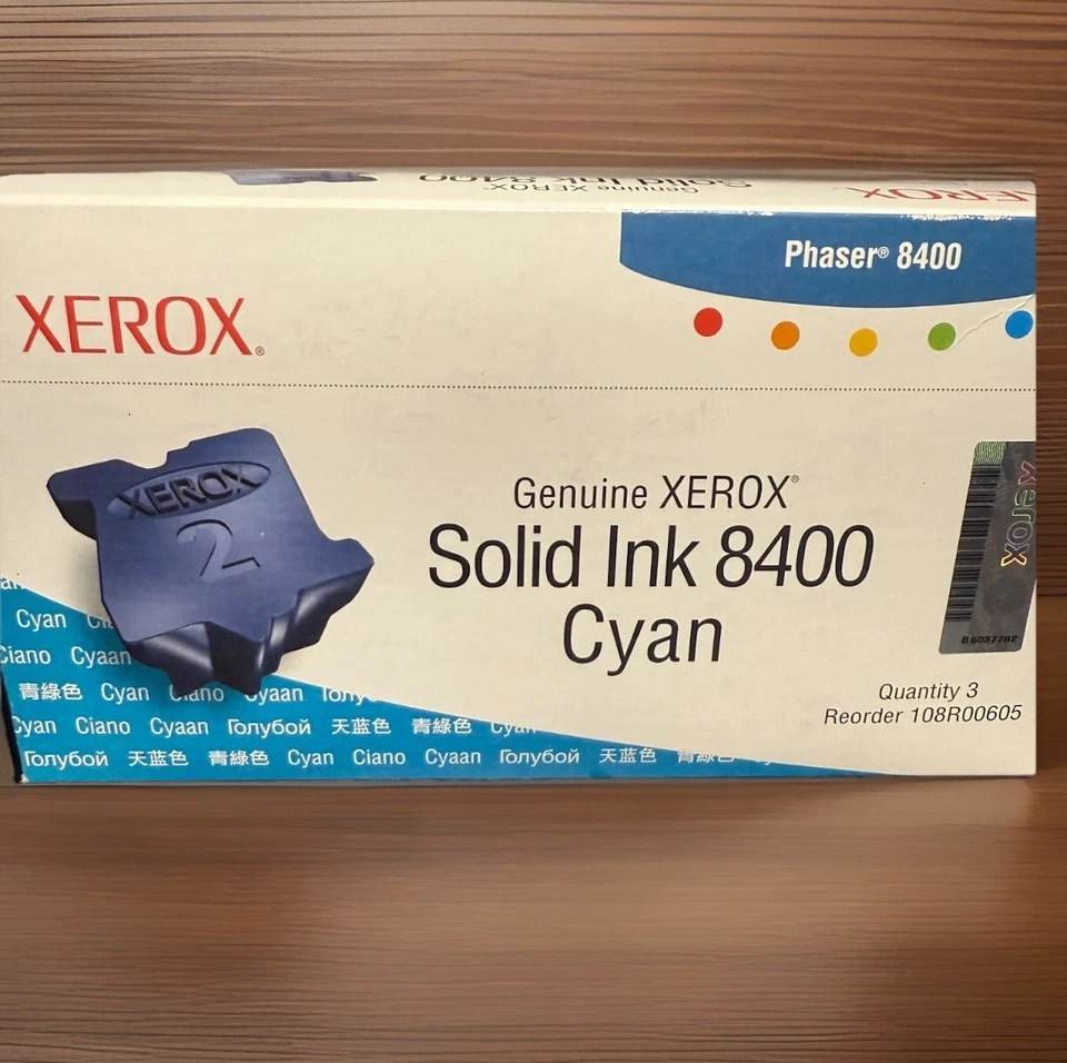 Genuine Xerox 108R00725 Solid Ink for Phaser 8560 – OEM Sealed Stick - Image 2 of 4