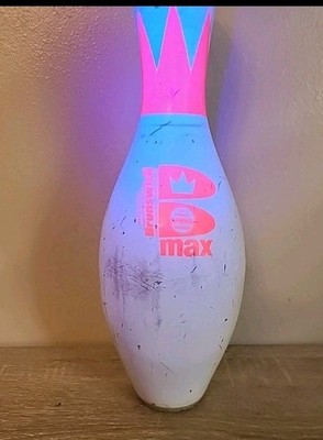 Brunswick Max USBC Approved Plastic Coated Bowling  Glow Pin  Target Practice 