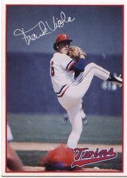 1985 Minnesota Twins 7-Eleven Regional Issue #2 Frank Viola - NM-MT
