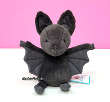 Jellycat Ooky Bat - Retired  Rare - 6" Halloween Plush - New w/ CREASED Tags