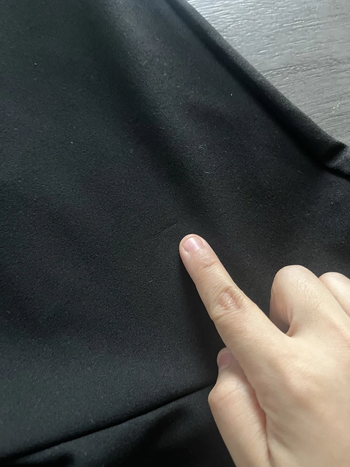 Vestido de Natal raro Tour feminino tamanho 14 STRECH preto festivo feriado - Imagem 2 de 4