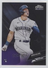 2021 Topps Chrome Black Purple Refractor 78/150 Jarred Kelenic #44 15ep