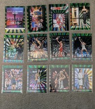 Lot Of 12 Caitlin Clark Chronicled Green Laser Holo Foil WNBA Indiana Fever 
