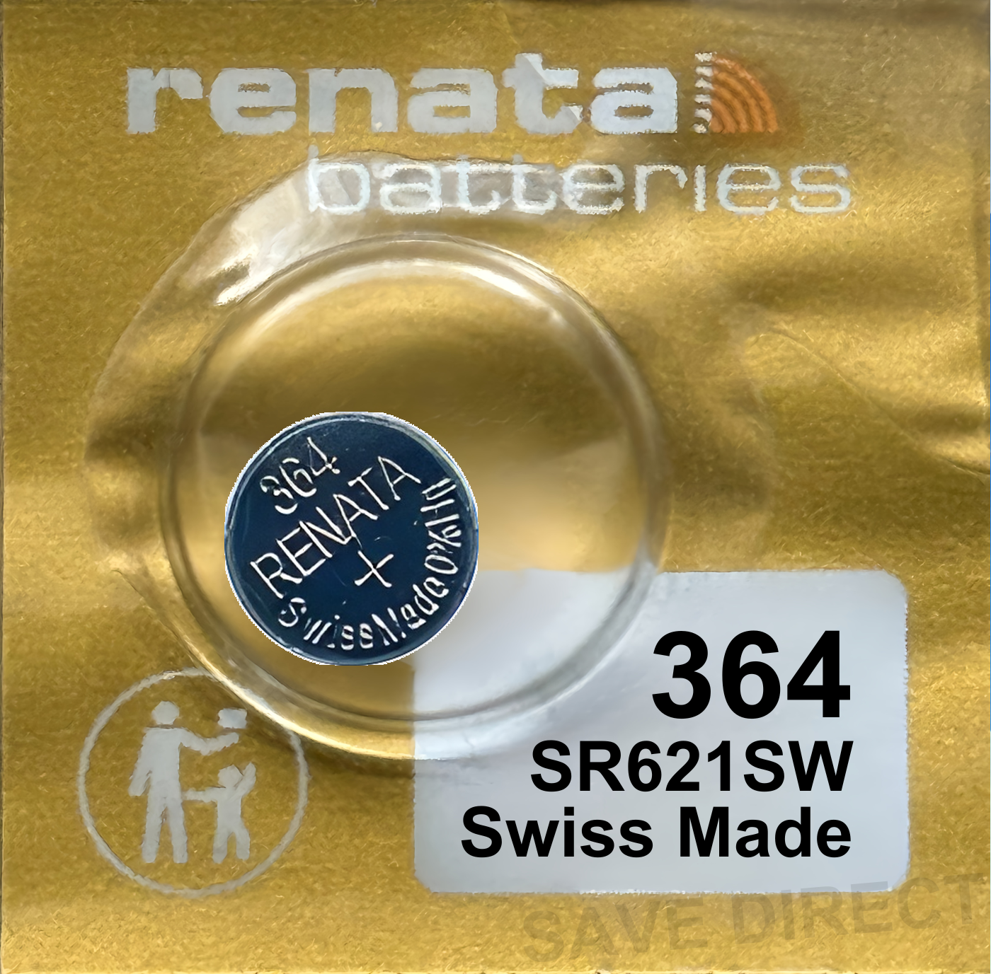 RENATA Premium 364 EOL SR621SW Watch Battery 1.55V Swiss Made *EXPIRY 03/2028*