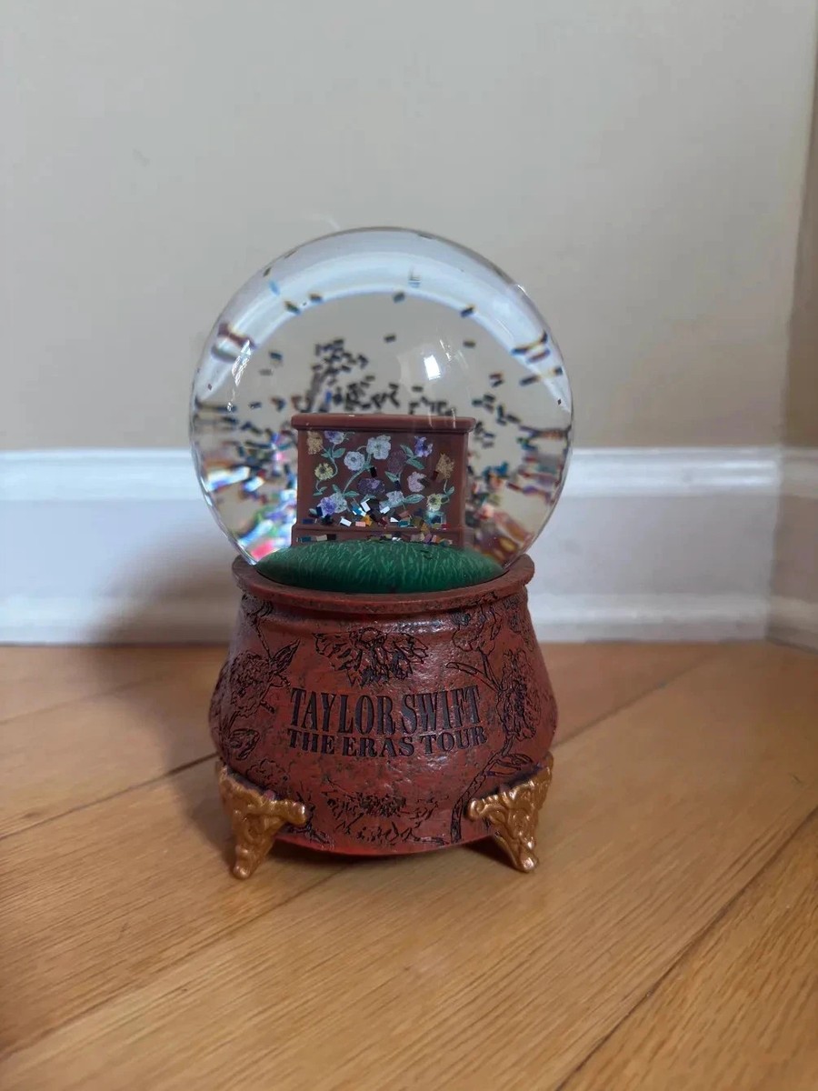 Taylor Swift The Eras Tour Acoustic Piano Snow Globe **IN HAND
