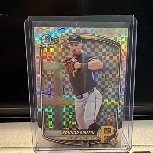 2025 Bowman Draft - Chrome Konnor Griffin #BDC-102 X-Fractor (RC)