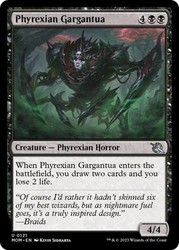 Phyrexian Gargantua (Foil) - March of the Machine #121