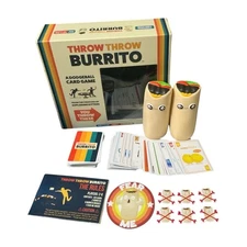 Throw Throw Burrito Dodgeball Card Game – Complete Pre-Owned – Exploding Kittens