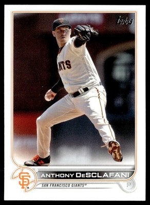 2022 Topps Anthony DeSclafani San Francisco Giants #137