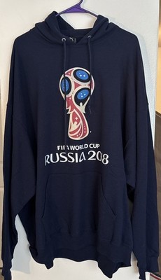 NWOT Fifa 2018 World Cup Russia 3XL Pullover Hoodie Sweatshirt