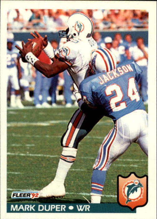 1992 Fleer #226 Mark Duper - FB
