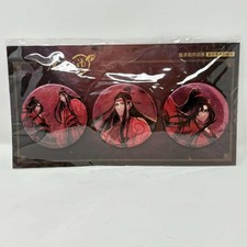 3PCS Mo Dao Zu Shi Wei Wuxian Anime Badge Pin Buttons 75MM MDZS