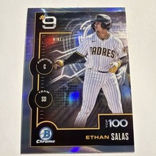 2025 Bowman - Bowman Scouts Top 100 Chrome Ethan Salas #BTP-9 (RC)