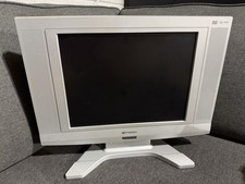 Emerson EWL20D6 15 IN Inch LCD TV Built In DVD Player Tested Working
