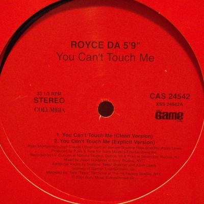 Royce Da 5'9'', You Can't Touch Me, (12'', Promo), NM or M-, 3816560420