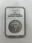 2009 $1 American Silver Eagle NGC MS69 Brown Label