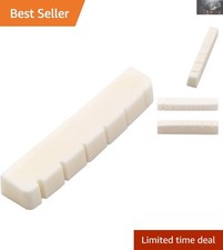 High-Density Bone Guitar Nut for 6 String - Enhance Tone  Clarity 43x6x8.5mm