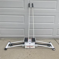 Skiers Edge III Ski Conditioning Machine with Poles New Belt Tested Works